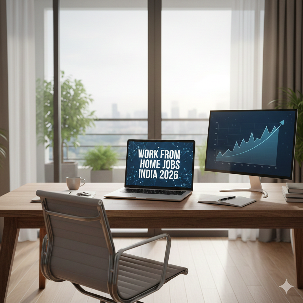 Work From Home Jobs in India 2026 – Freshers & Experienced (Apply Now)