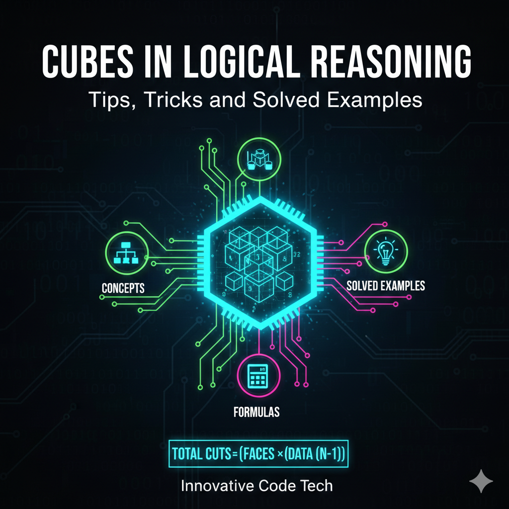 Cubes in Logical Reasoning: Tips, Tricks, and Solved Examples