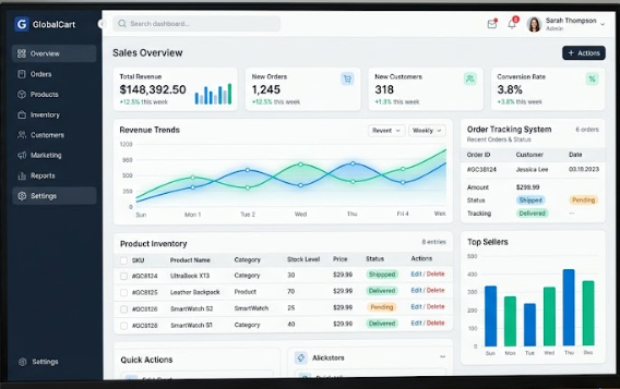 E-commerce Admin Panel