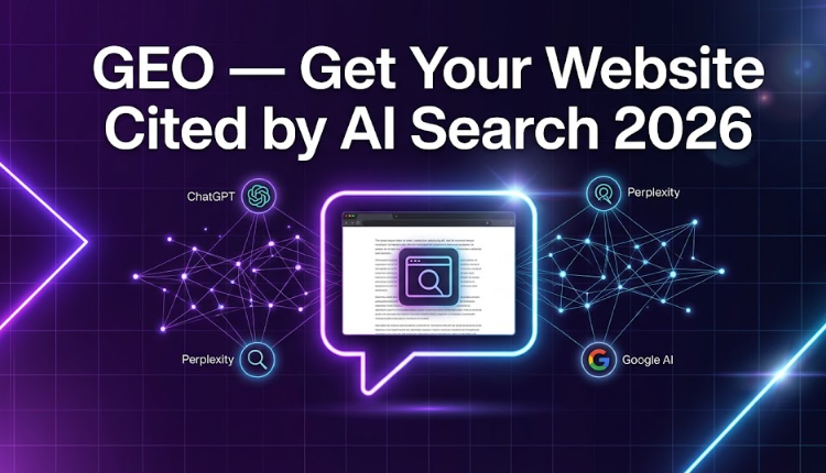 How to Optimize Your Website for ChatGPT, Perplexity & AI Search in 2026